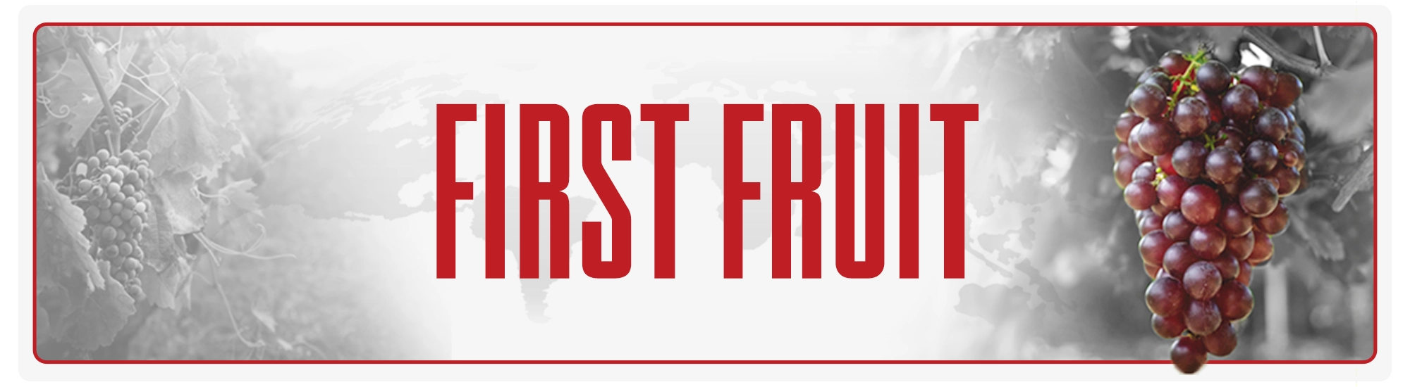 First Fruit Main Banner