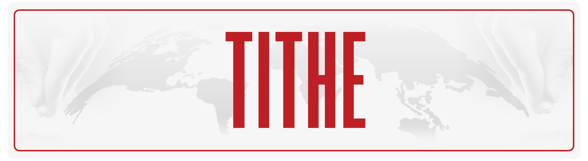 Tithe - Give Main Banner